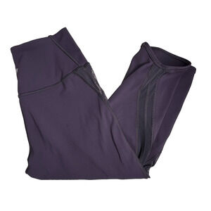 Lululemon Sun Setter Crops‎ 17" Crop Leggings Size 4 Boysenberry / Purple